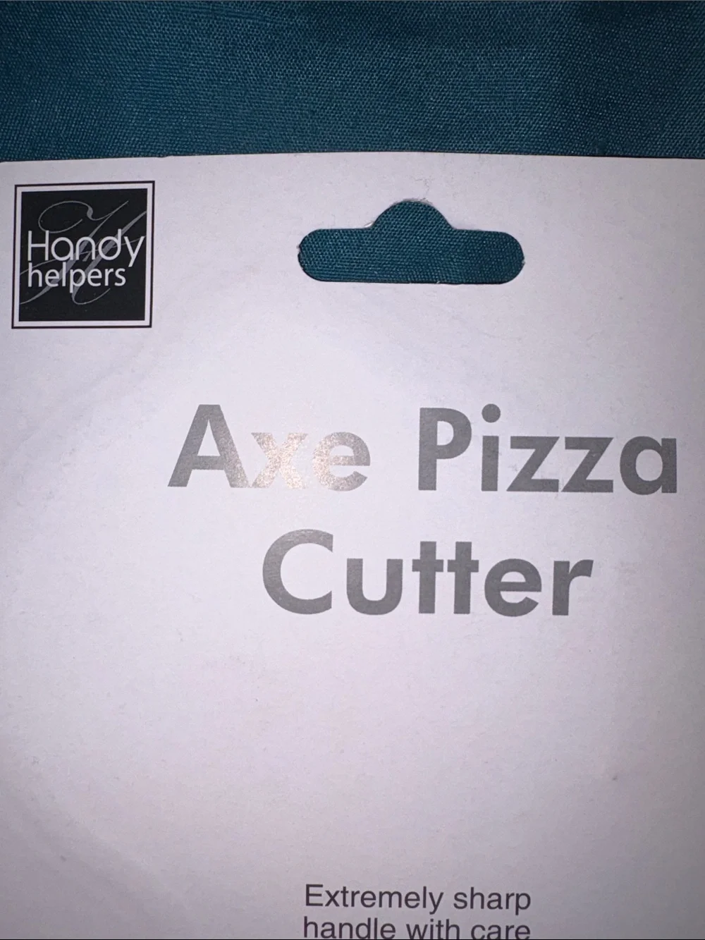 Red Axe Pizza Cutter - Ergonomic Handle Fire fighter / Lumberjack 🧑‍🚒 Gift